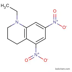 Molecular Structure of 57883-29-1 (Quinoline, 1-ethyl-1,2,3,4-tetrahydro-5,7-dinitro-)
