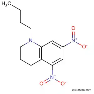 Molecular Structure of 57883-33-7 (Quinoline, 1-butyl-1,2,3,4-tetrahydro-5,7-dinitro-)