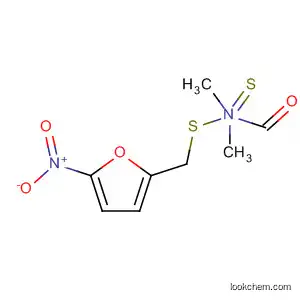 Molecular Structure of 57905-44-9 (Carbamodithioic acid, dimethyl-, (5-nitro-2-furanyl)methyl ester)