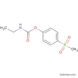 Molecular Structure of 57993-36-9 (Carbamic acid, ethyl-, 4-(methylsulfonyl)phenyl ester)