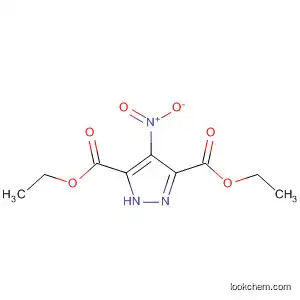 Molecular Structure of 58381-22-9 (1H-Pyrazole-3,5-dicarboxylic acid, 4-nitro-, diethyl ester)