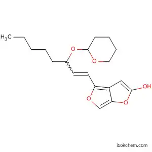 Molecular Structure of 58399-71-6 (Furo[3,4-b]furan-2-ol,
hexahydro-4-[3-[(tetrahydro-2H-pyran-2-yl)oxy]-1-octenyl]-)