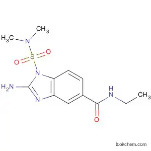 Molecular Structure of 58842-75-4 (1H-Benzimidazole-5-carboxamide,
2-amino-1-[(dimethylamino)sulfonyl]-N-ethyl-)