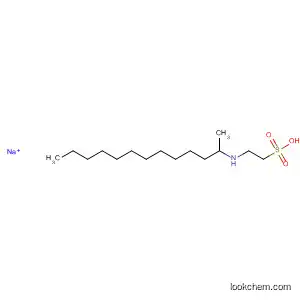 Molecular Structure of 59157-22-1 (Ethanesulfonic acid, 2-[(1-methyldodecyl)amino]-, monosodium salt)