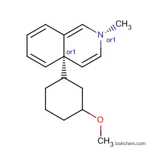 Molecular Structure of 59226-95-8 (Isoquinoline, decahydro-4a-(3-methoxyphenyl)-2-methyl-, cis-)