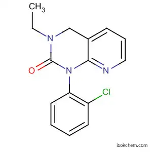 Molecular Structure of 59398-02-6 (Pyrido[2,3-d]pyrimidin-2(1H)-one,
1-(2-chlorophenyl)-3-ethyl-3,4-dihydro-)