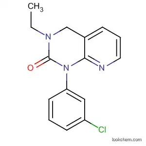 Molecular Structure of 59398-12-8 (Pyrido[2,3-d]pyrimidin-2(1H)-one,
1-(3-chlorophenyl)-3-ethyl-3,4-dihydro-)