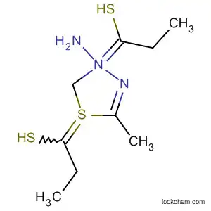 Molecular Structure of 59754-32-4 (1,3,4-Thiadiazol-2-amine, N-1,3-dithietan-2-ylidene-5-methyl-)
