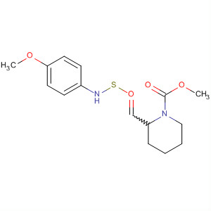 Molecular Structure of 59925-39-2 (1(2H)-Pyridazinecarboxylic acid,
tetrahydro-2-[[(4-methoxyphenyl)amino]thioxomethyl]-, methyl ester)