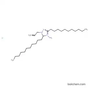 Molecular Structure of 59944-52-4 (1H-1,2,4-Triazolium, 4-amino-1-(2-propenyl)-3,5-diundecyl-, chloride)