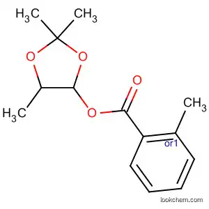 Benzoic acid, 2-methyl-, 2,2,5-trimethyl-1,3-dioxolan-4-yl ester, cis-