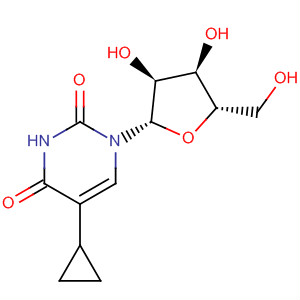 Molecular Structure of 59968-58-0 (Uridine, 5-cyclopropyl-)