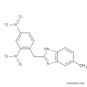 2-[(2,4-dinitrophenyl)methyl]-6-methyl-1H-benzimidazole