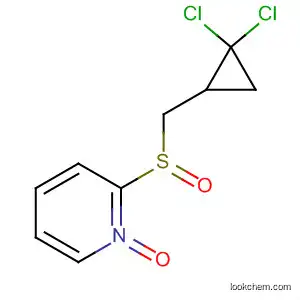 Molecular Structure of 60264-31-5 (Pyridine, 2-[[(2,2-dichlorocyclopropyl)methyl]sulfinyl]-, 1-oxide)