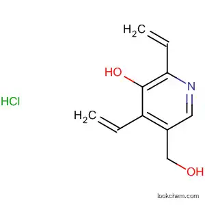 Molecular Structure of 60331-28-4 (3-Pyridinemethanol, 4,6-diethenyl-5-hydroxy-, hydrochloride)