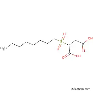 Molecular Structure of 60713-19-1 (Butanedioic acid, (octylsulfonyl)-)