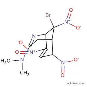 Molecular Structure of 60719-07-5 (2-Azabicyclo[3.3.1]nona-2,7-dien-3-amine,
9-bromo-N,N-dimethyl-6,8,9-trinitro-)