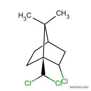 Molecular Structure of 60775-43-1 (Bicyclo[2.2.1]heptane, 2-chloro-1-(dichloromethyl)-7,7-dimethyl-, exo-)