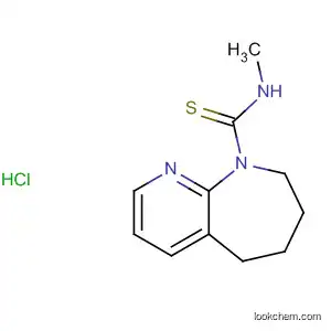 Molecular Structure of 60782-41-4 (9H-Pyrido[2,3-b]azepine-9-carbothioamide,
5,6,7,8-tetrahydro-N-methyl-, monohydrochloride)
