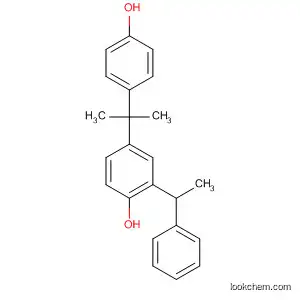 Molecular Structure of 60788-27-4 (Phenol, 4-[1-(4-hydroxyphenyl)-1-methylethyl]-2-(1-phenylethyl)-)