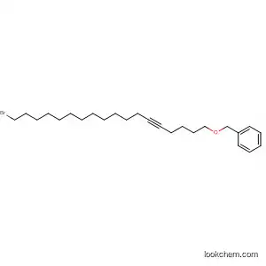 Molecular Structure of 60789-57-3 (Benzene, [[(18-bromo-5-octadecynyl)oxy]methyl]-)