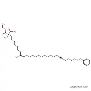 Molecular Structure of 60789-60-8 (10-Octacosen-23-ynoic acid,
2-acetyl-2,10-dimethyl-28-(phenylmethoxy)-, ethyl ester, (Z)-)