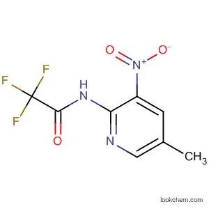 Molecular Structure of 60792-75-8 (Acetamide, 2,2,2-trifluoro-N-(5-methyl-3-nitro-2-pyridinyl)-)