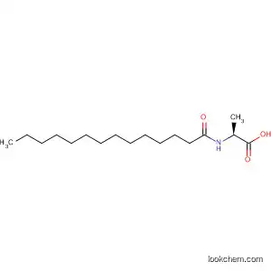 Molecular Structure of 60806-26-0 (b-Alanine, N-(1-oxotetradecyl)-)