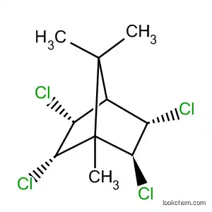 Molecular Structure of 60819-25-2 (Bicyclo[2.2.1]heptane, 2,3,5,6-tetrachloro-1,7,7-trimethyl-,
(2-endo,3-exo,5-exo,6-endo)-)