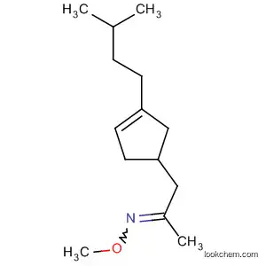 Molecular Structure of 61064-86-6 (2-Propanone, 1-[3-(3-methylbutyl)-3-cyclopenten-1-yl]-, O-methyloxime)