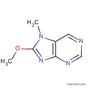 Molecular Structure of 61078-16-8 (7H-Purine, 8-methoxy-7-methyl-)