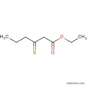 Molecular Structure of 61125-04-0 (Hexanoic acid, 3-thioxo-, ethyl ester)