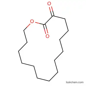 Molecular Structure of 61127-96-6 (Oxacyclohexadecanedione)