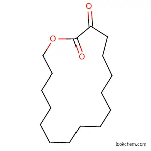 Molecular Structure of 61127-97-7 (Oxacycloheptadecanedione)