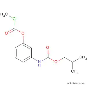 Molecular Structure of 61147-44-2 (Carbonochloridic acid, 3-[[(2-methylpropoxy)carbonyl]amino]phenyl
ester)