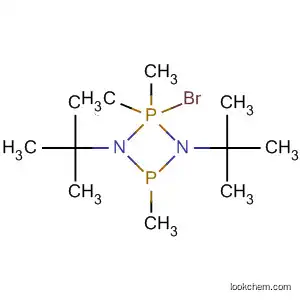 Molecular Structure of 61152-13-4 (1,3,2,4-Diazadiphosphetidine,
2-bromo-1,3-bis(1,1-dimethylethyl)-2,2-dihydro-2,2,4-trimethyl-)