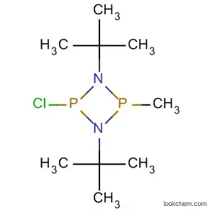Molecular Structure of 61152-25-8 (1,3,2,4-Diazadiphosphetidine,
2-chloro-1,3-bis(1,1-dimethylethyl)-4-methyl-)