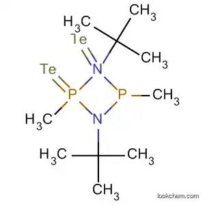 Molecular Structure of 61152-33-8 (1,3,2,4-Diazadiphosphetidine, 1,3-bis(1,1-dimethylethyl)-2,4-dimethyl-,
2,4-ditelluride)