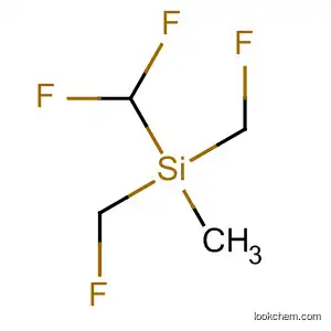 Molecular Structure of 61152-89-4 (Silane, (difluoromethyl)bis(fluoromethyl)methyl-)