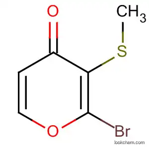 4H-Thiopyran-4-one, 2-bromo-3-methyl-