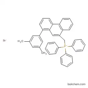 Molecular Structure of 61172-34-7 (Phosphonium,
[[1-(3,5-dimethylphenyl)-9-phenanthrenyl]methyl]triphenyl-, bromide)