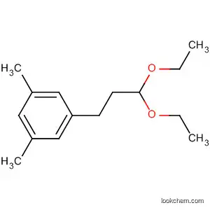 Molecular Structure of 61172-36-9 (Benzene, 1-(3,3-diethoxypropyl)-3,5-dimethyl-)