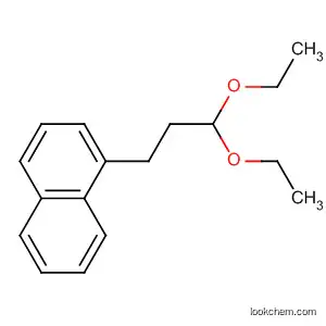 Molecular Structure of 61172-37-0 (Naphthalene, 1-(3,3-diethoxypropyl)-)