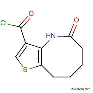 Molecular Structure of 61172-88-1 (Thieno[3,2-b]azocine-3-carbonyl chloride, 4,5,6,7,8,9-hexahydro-5-oxo-)