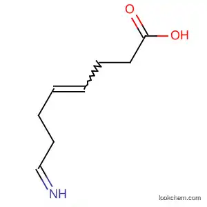 Molecular Structure of 61172-97-2 (4-Octenoic acid, 8-imino-)