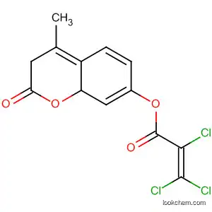 Molecular Structure of 61189-27-3 (2-Propenoic acid, 2,3,3-trichloro-,
4-methyl-2-oxo-2H-1-benzopyran-7-yl ester)