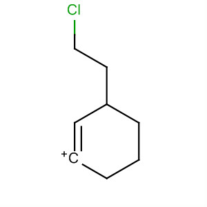Cyclohexadienylium, 3-(2-chloroethyl)-