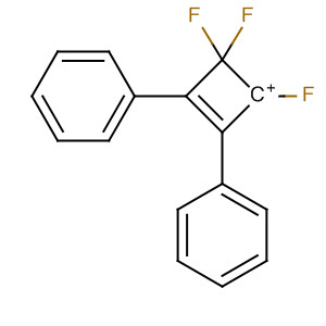 Cyclobutenylium, 1,4,4-trifluoro-2,3-diphenyl-