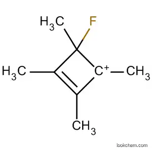 Molecular Structure of 61189-69-3 (Cyclobutenylium, 4-fluoro-1,2,3,4-tetramethyl-)