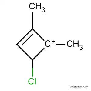 Molecular Structure of 61189-70-6 (Cyclobutenylium, 4-chloro-1,2-dimethyl-)